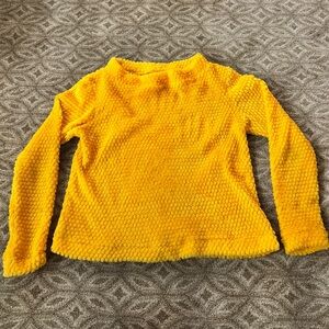 Dudley Stephens Vibrant Yellow Textured Top